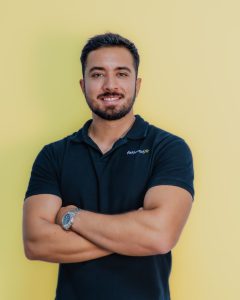 Jaime Sanz Ruiz, fisioterapeuta colegiado y fundador de FisiomadFit